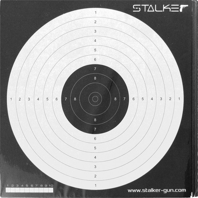 Мишень для пневматики логотип STALKER №17 17-Stalker Мишень для пневматики логотип STALKER №17 17-Stalker