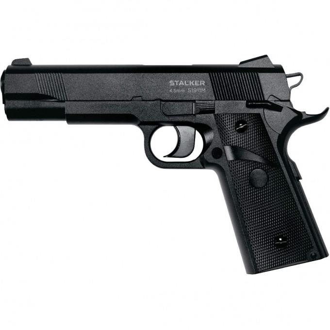 Пистолет пневматический STALKER S1911M (Colt 1911) 4,5мм ST-12051M Пистолет пневматический STALKER S1911M (Colt 1911) 4,5мм ST-12051M