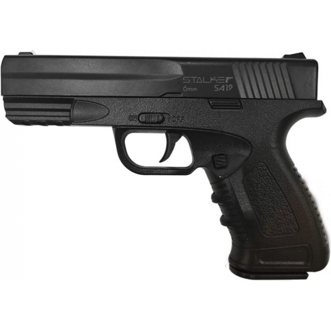 Пистолет STALKER SA19 Spring 6 мм (аналог Heckler und Koch) SA-1307119 Пистолет STALKER SA19 Spring 6 мм (аналог Heckler und Koch) SA-1307119