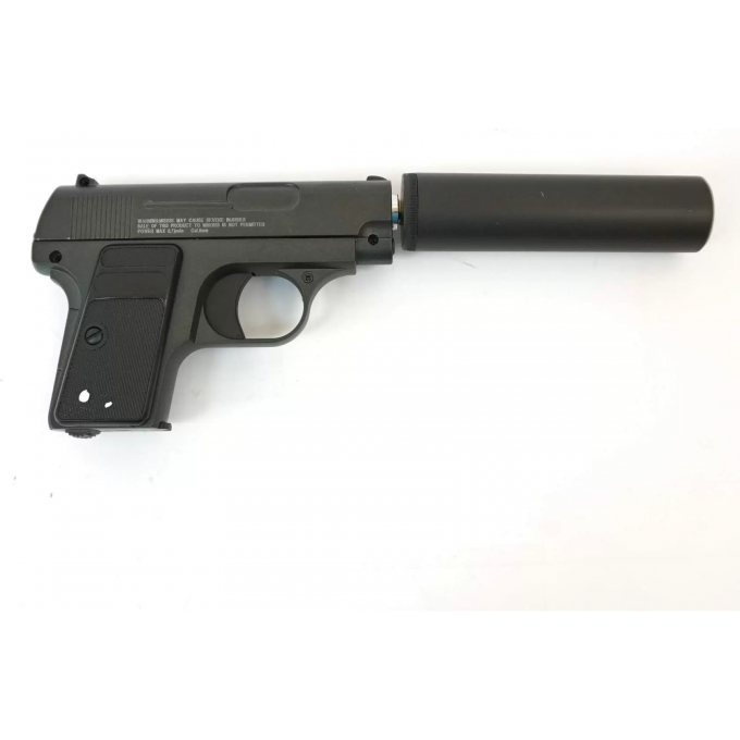 Пистолет STALKER SA25S Spring 6 мм (аналог Colt 25, имитатор ПБС) SA-3307125S Пистолет STALKER SA25S Spring 6 мм (аналог Colt 25, имитатор ПБС) SA-3307125S