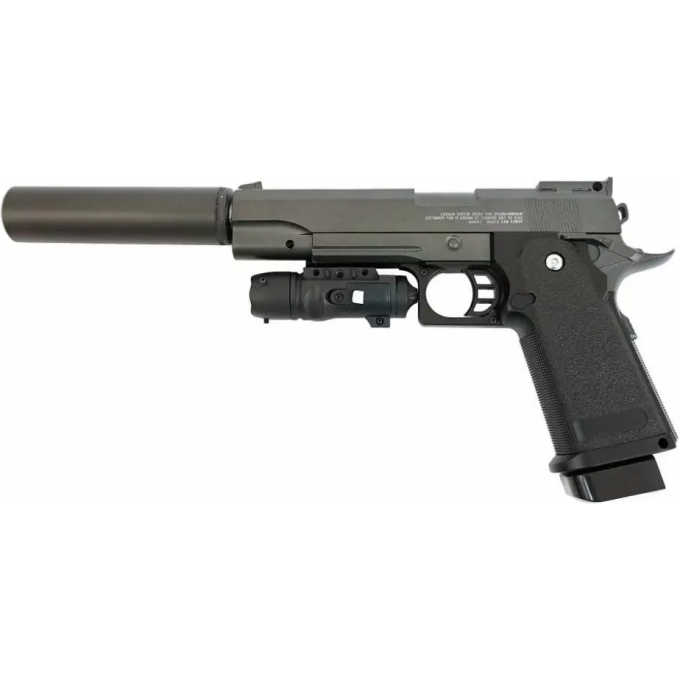 Пистолет STALKER SA5.1S Spring (аналог Hi-Capa 5.1, имитатор ПБС, ЛЦУ) SA-3307151S Пистолет STALKER SA5.1S Spring (аналог Hi-Capa 5.1, имитатор ПБС, ЛЦУ) SA-3307151S