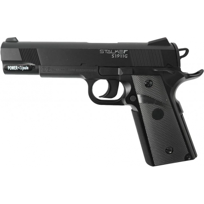 Пневматический пистолет STALKER S1911G 4,5 мм () ST-12051G Пневматический пистолет STALKER S1911G 4,5 мм () ST-12051G